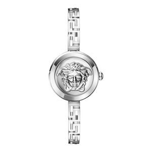 Versace Medusa Secret Bracelet Watch Silver Womens